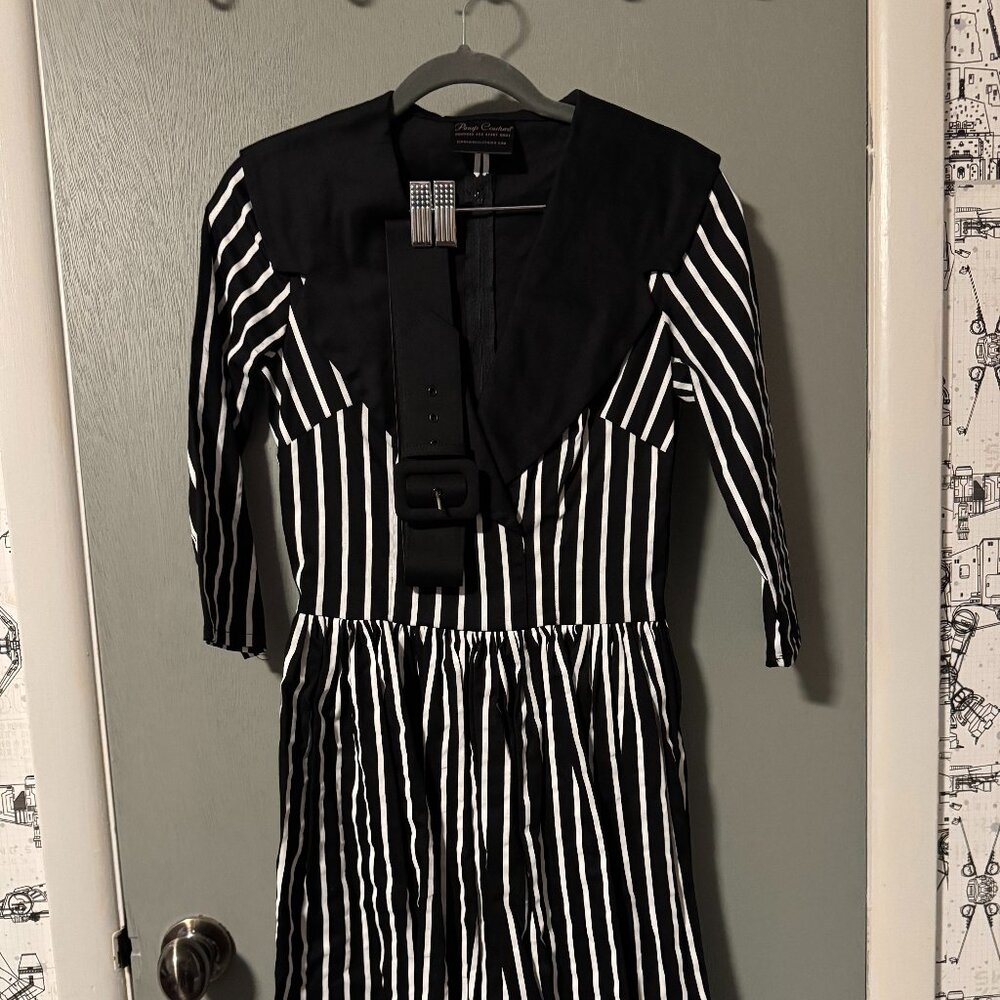 Pinup Couture XS pinstripe